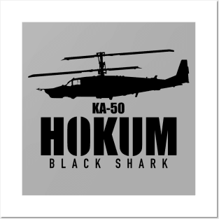 KA-50 Hokum Black Shark Posters and Art